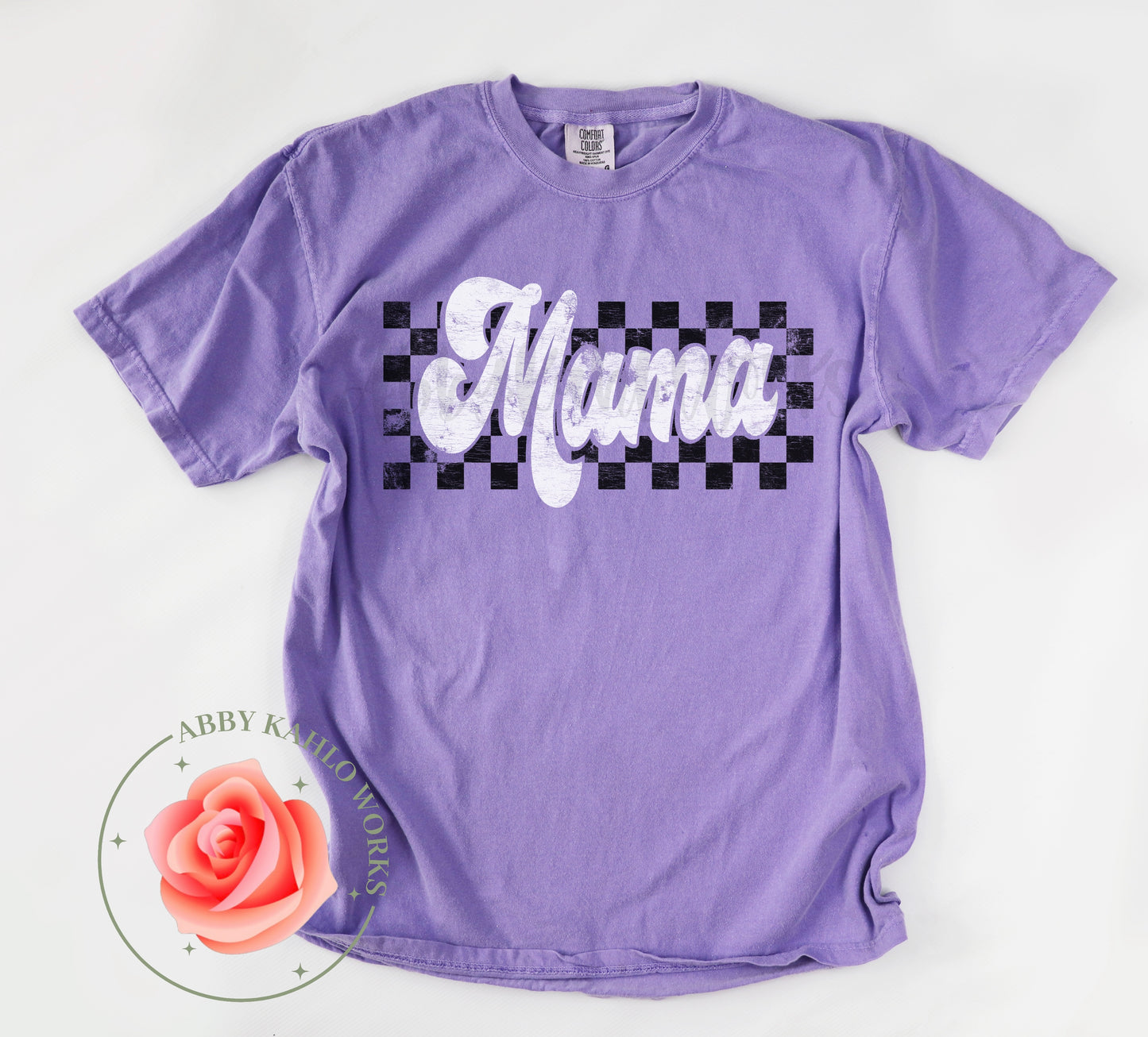 Retro Checkered Mama