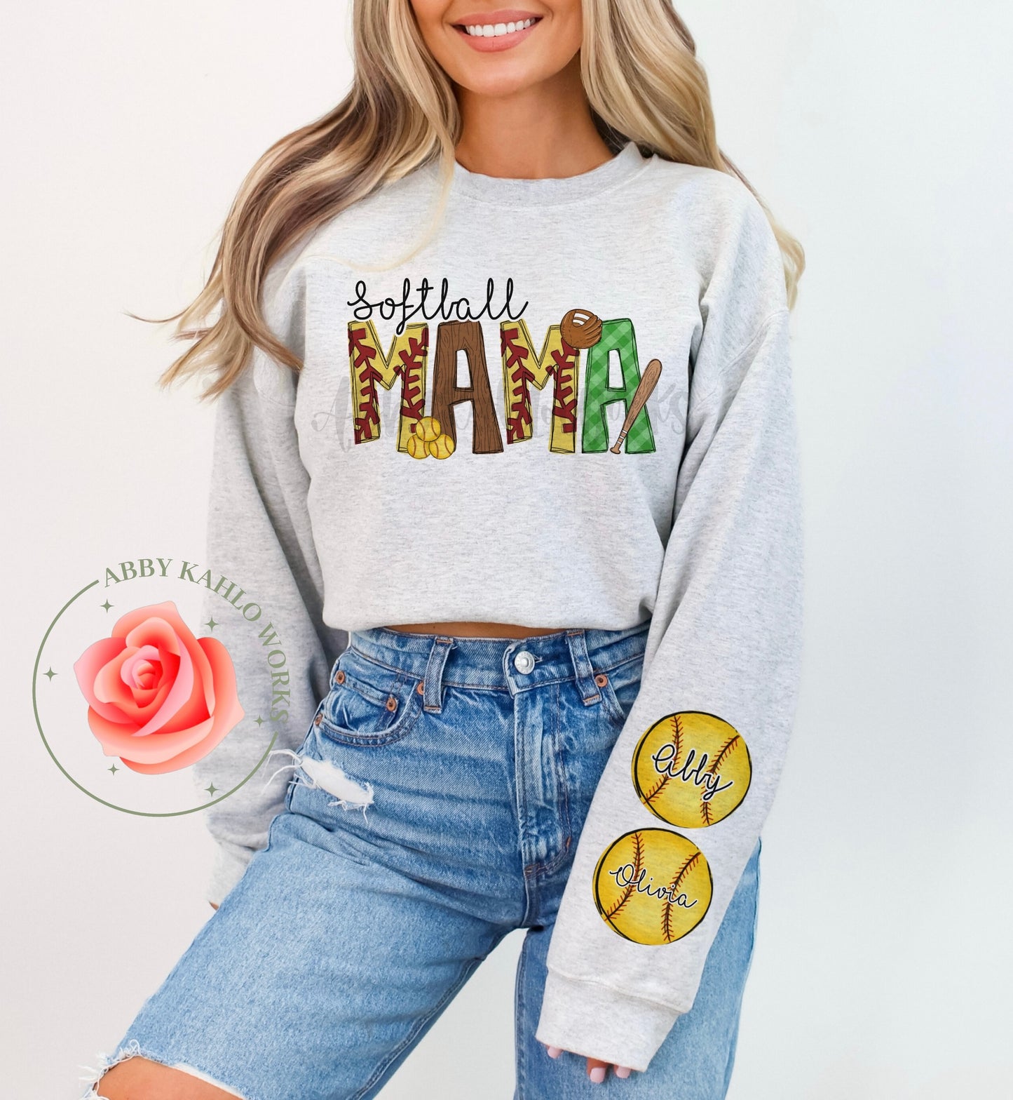 Softball Mama Sweatshirt