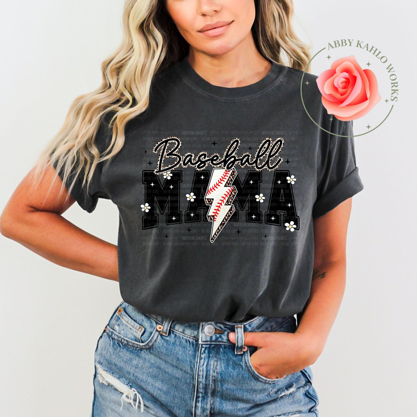 Bolt Baseball Mama Shirt