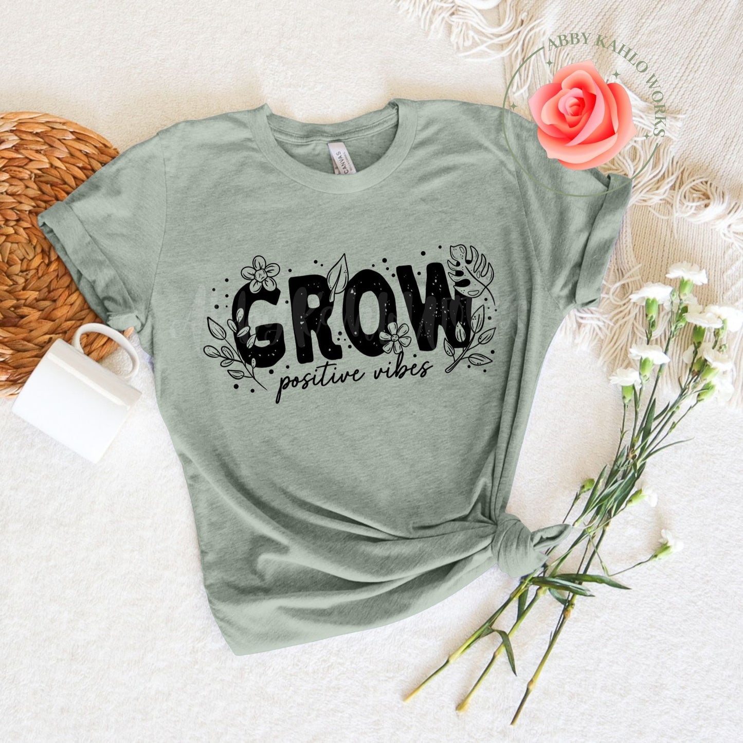 Grow Positive Thoughts Shirt