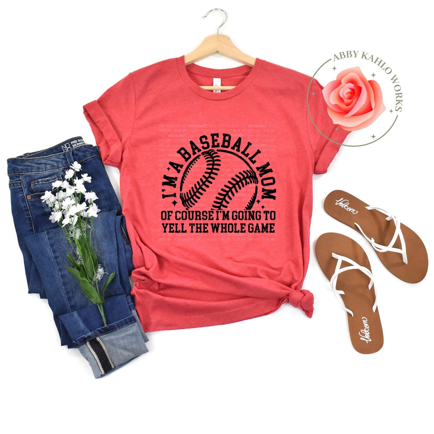 Im A Baseball Mom Shirt