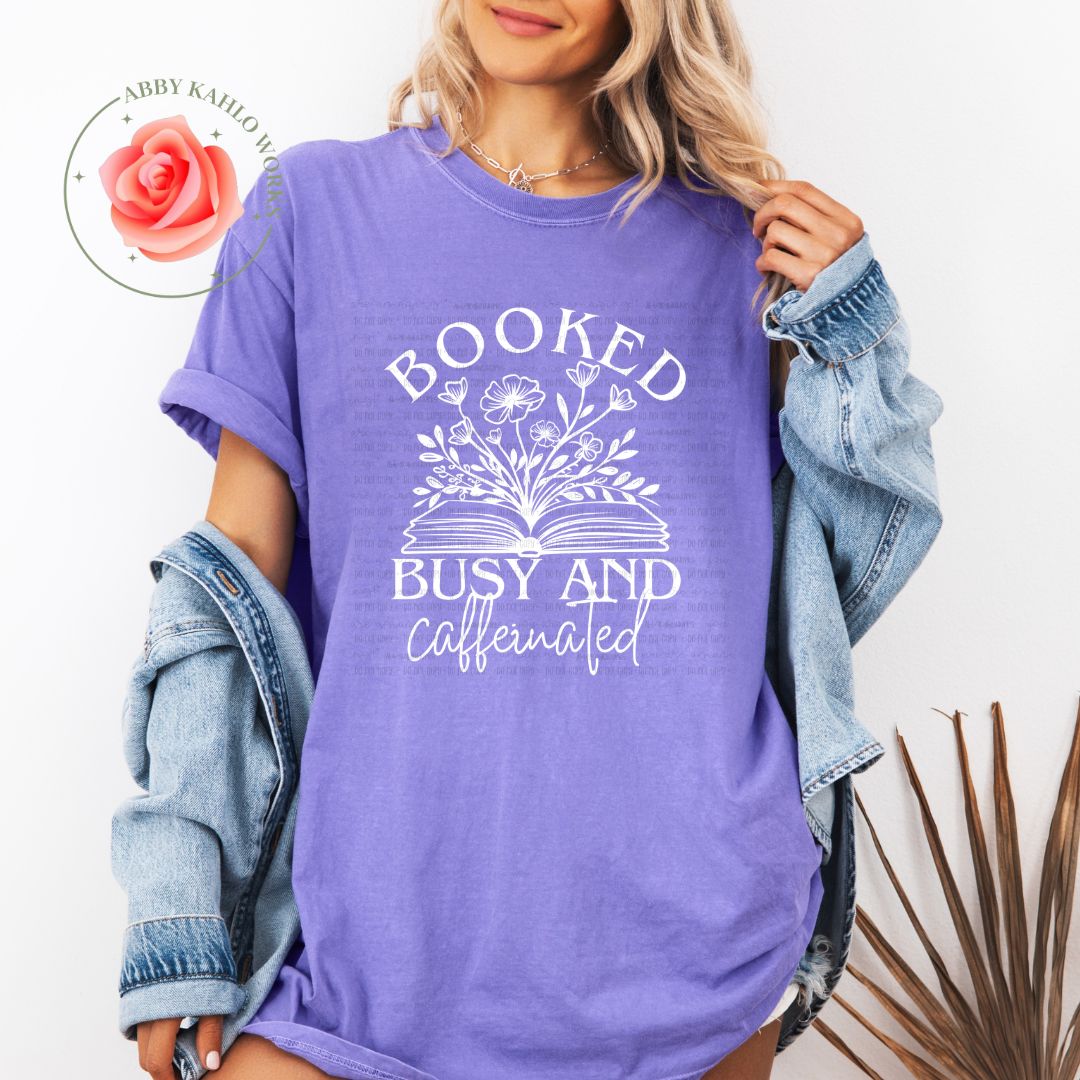 Booked Busy and Caffeinated