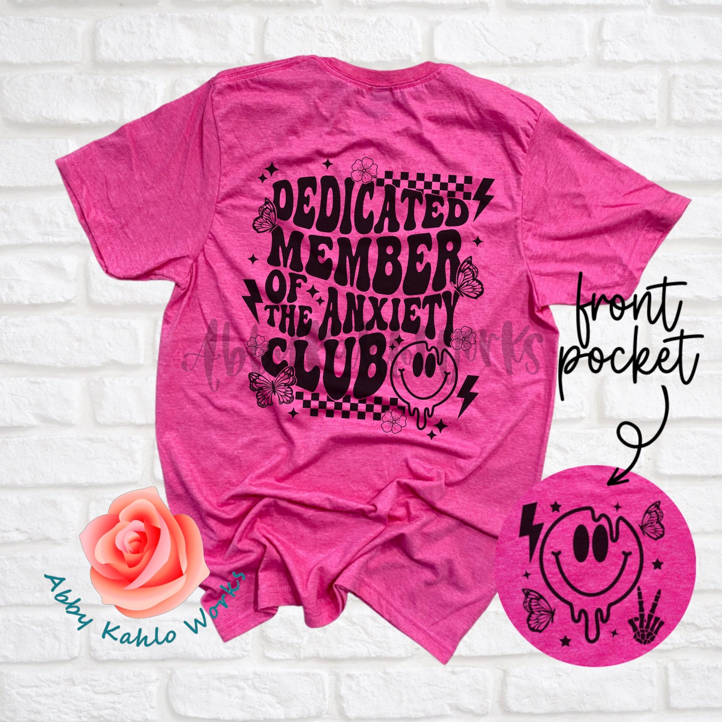 Dedicated Member Of The Anxiety Club Tee