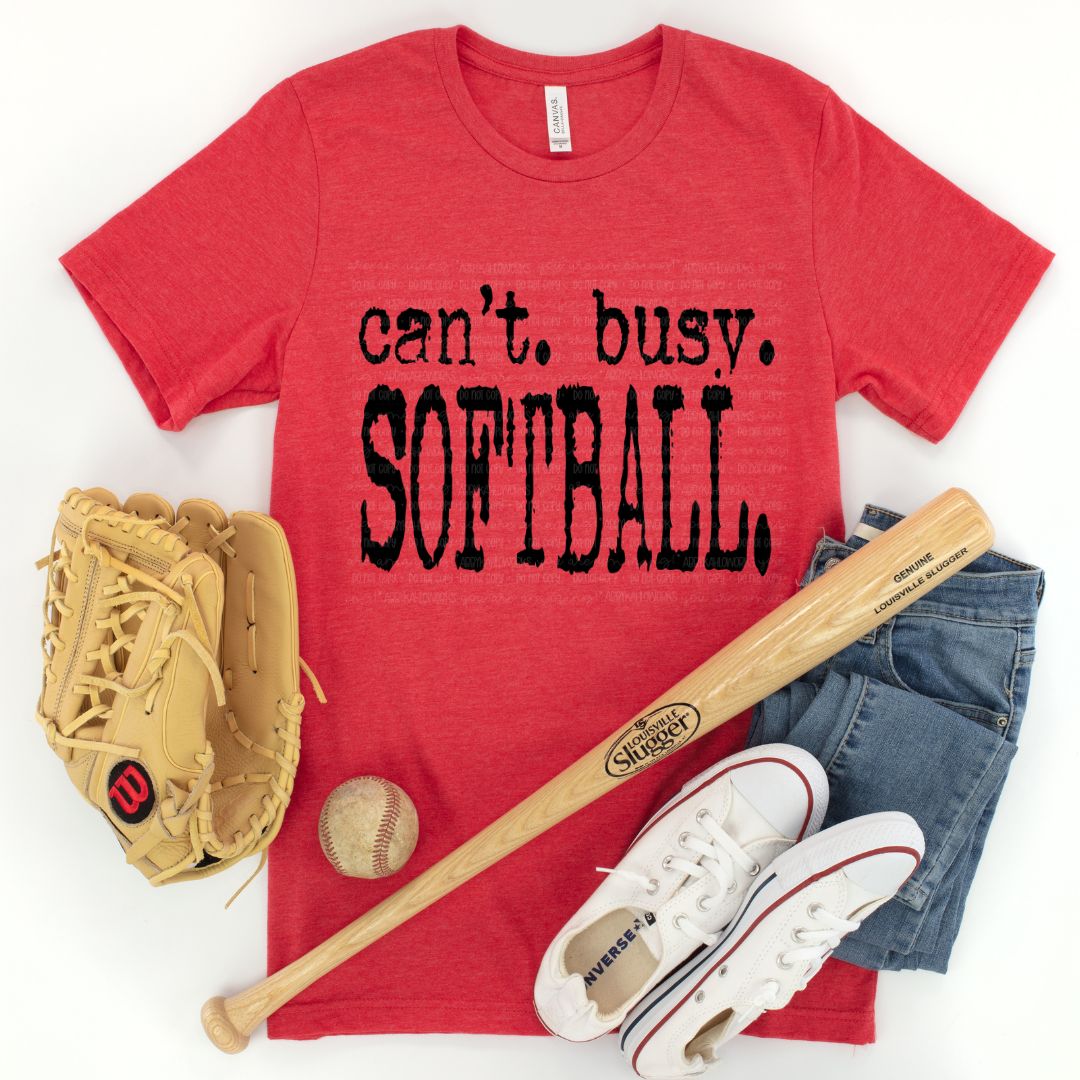 Sorry Can't Softball