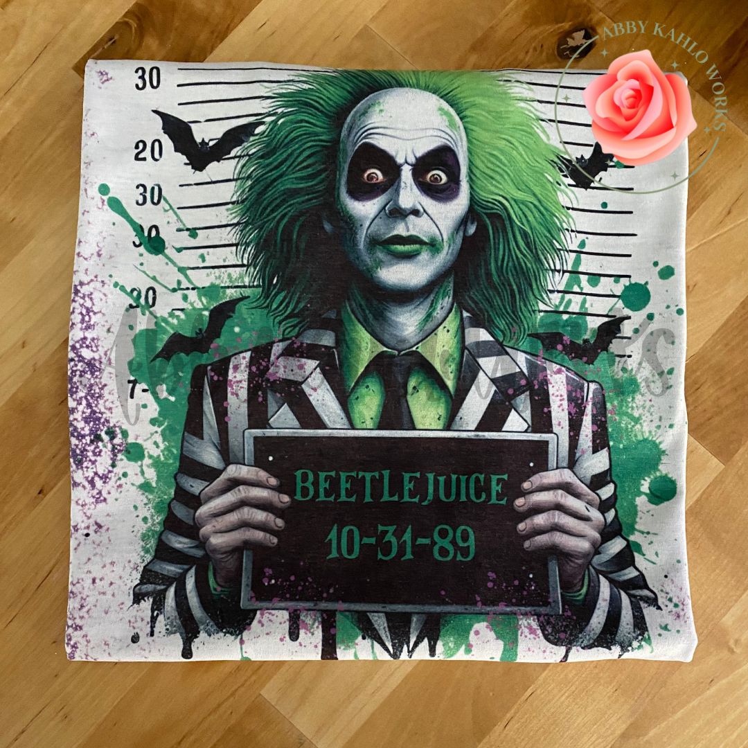 Beetlejuice Bleached Shirt