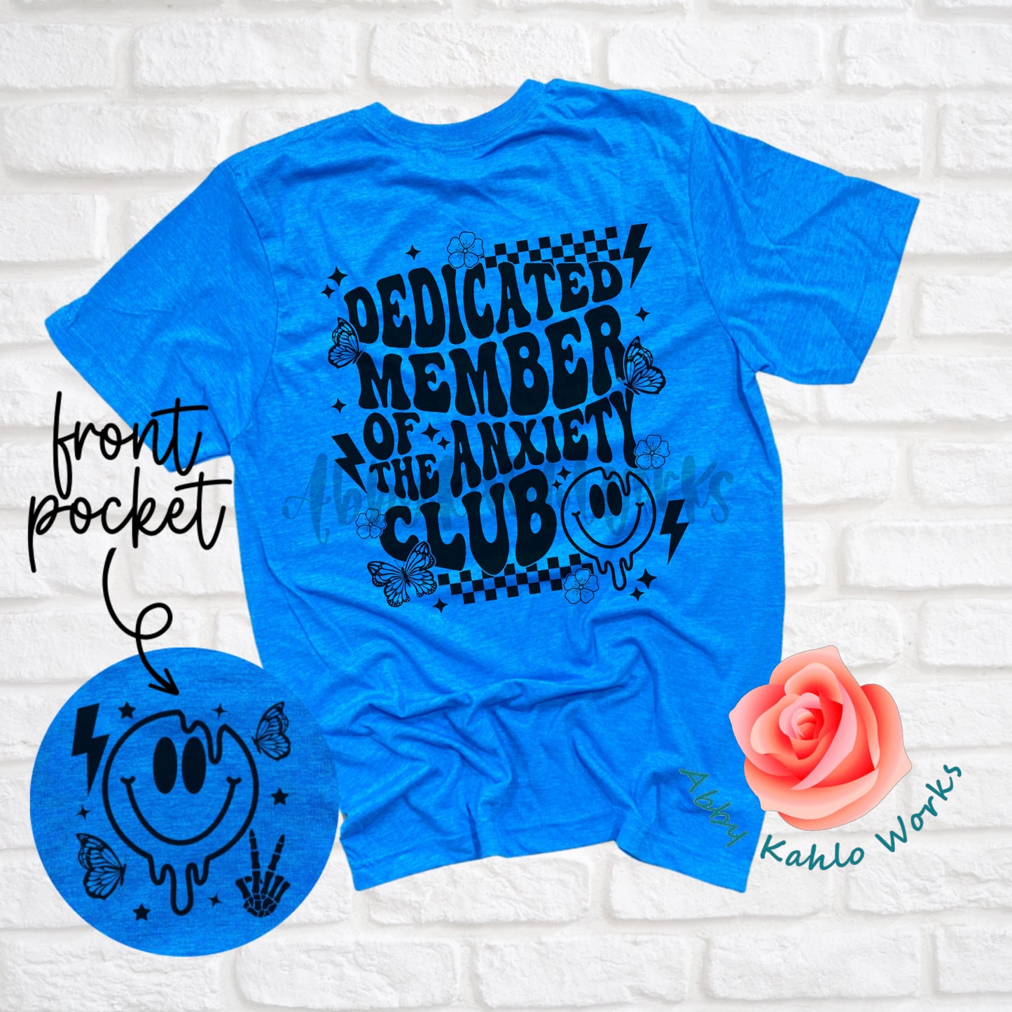Dedicated Member Of The Anxiety Club Tee
