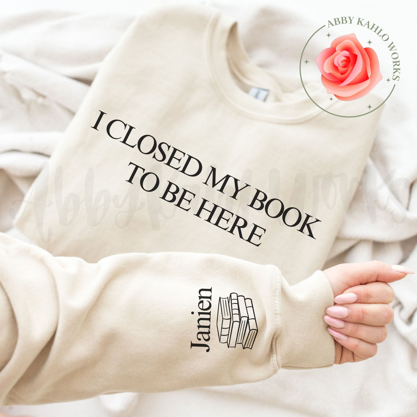 I Closed My Book Sweatshirt