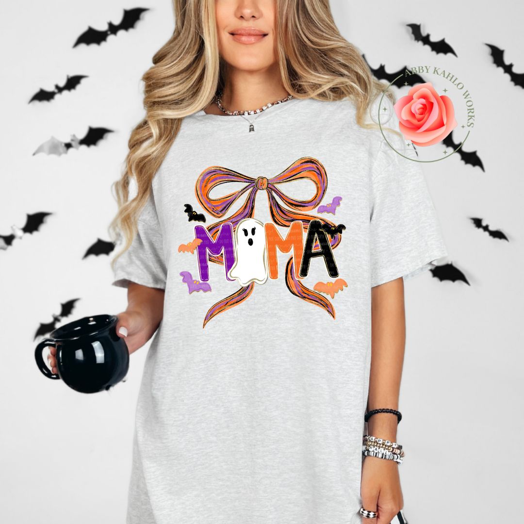 Mama Halloween Bow
