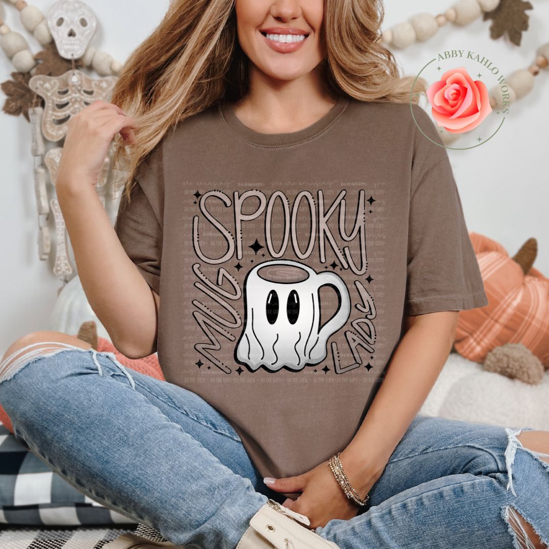 Spooky Mug Lady