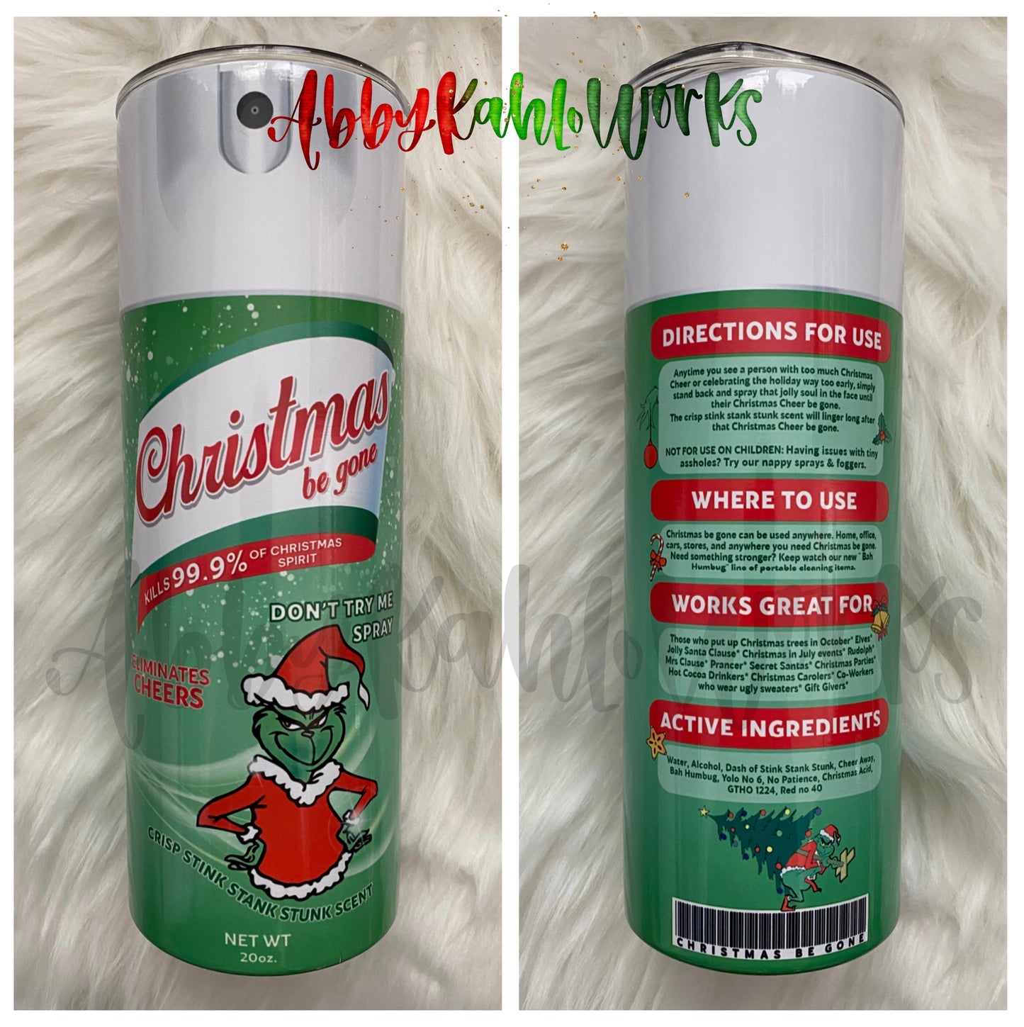 ✨RTS✨ Christmas Be Gone Tumbler