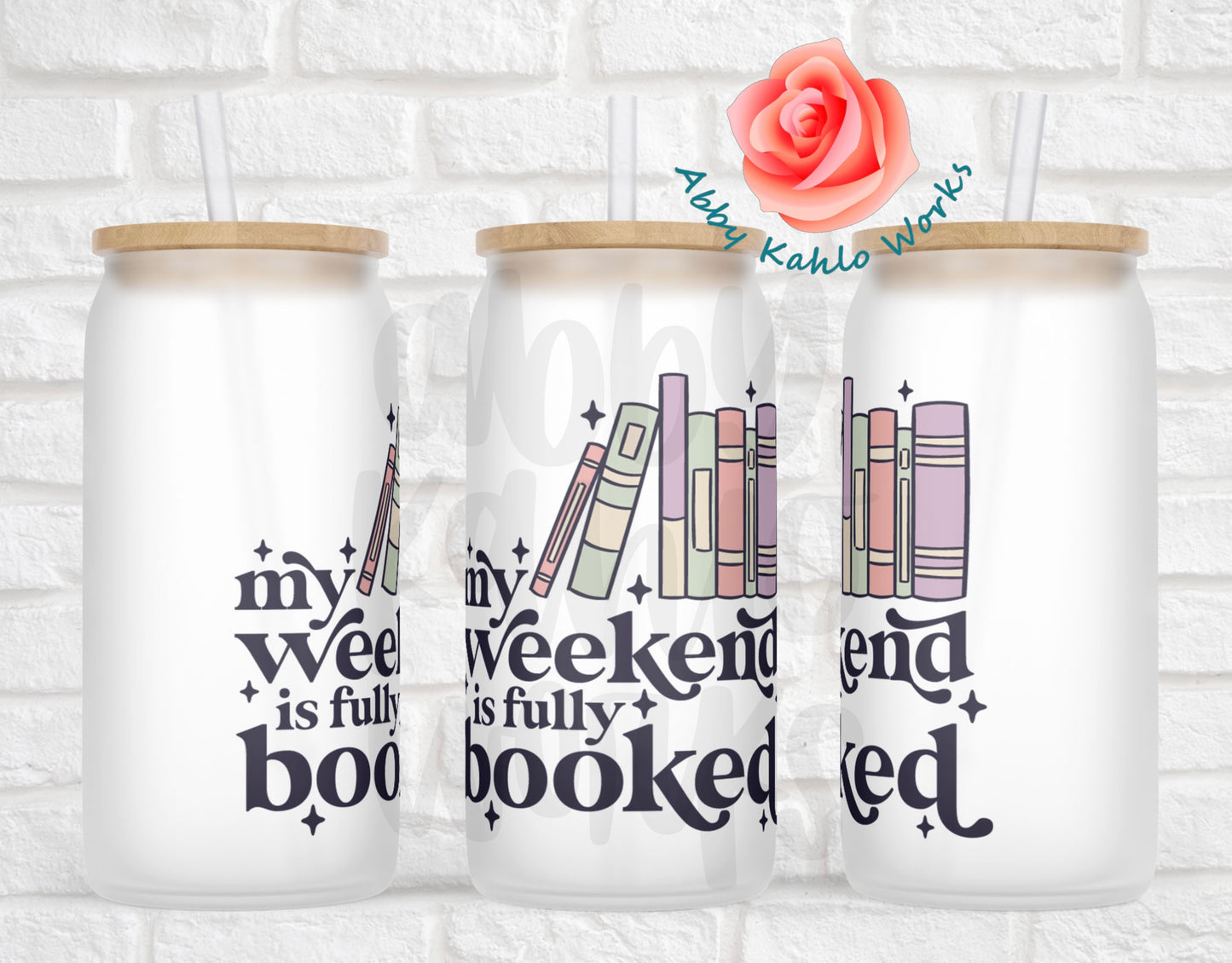 My Weekend Is Fully Booked Libbey Cup