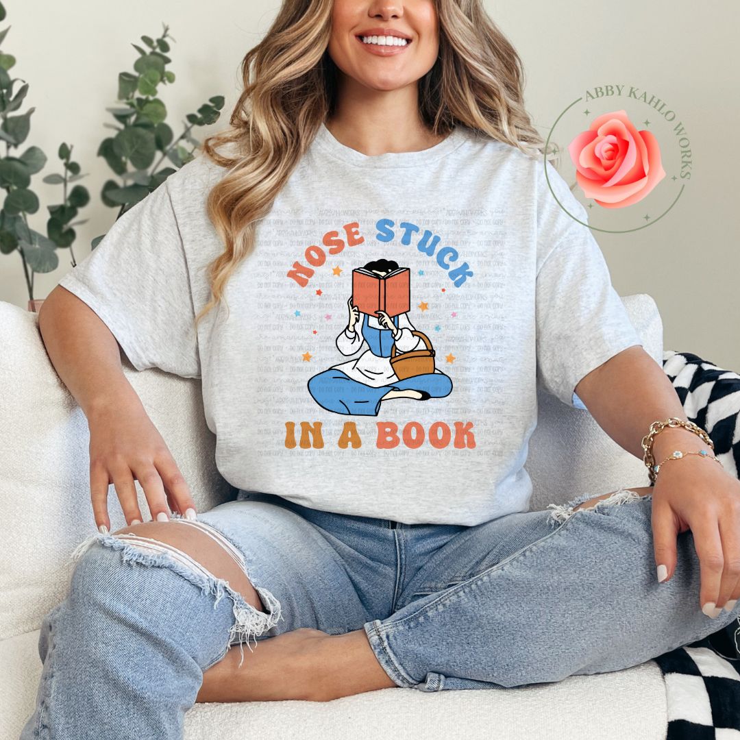 Nose Stuck In A Book