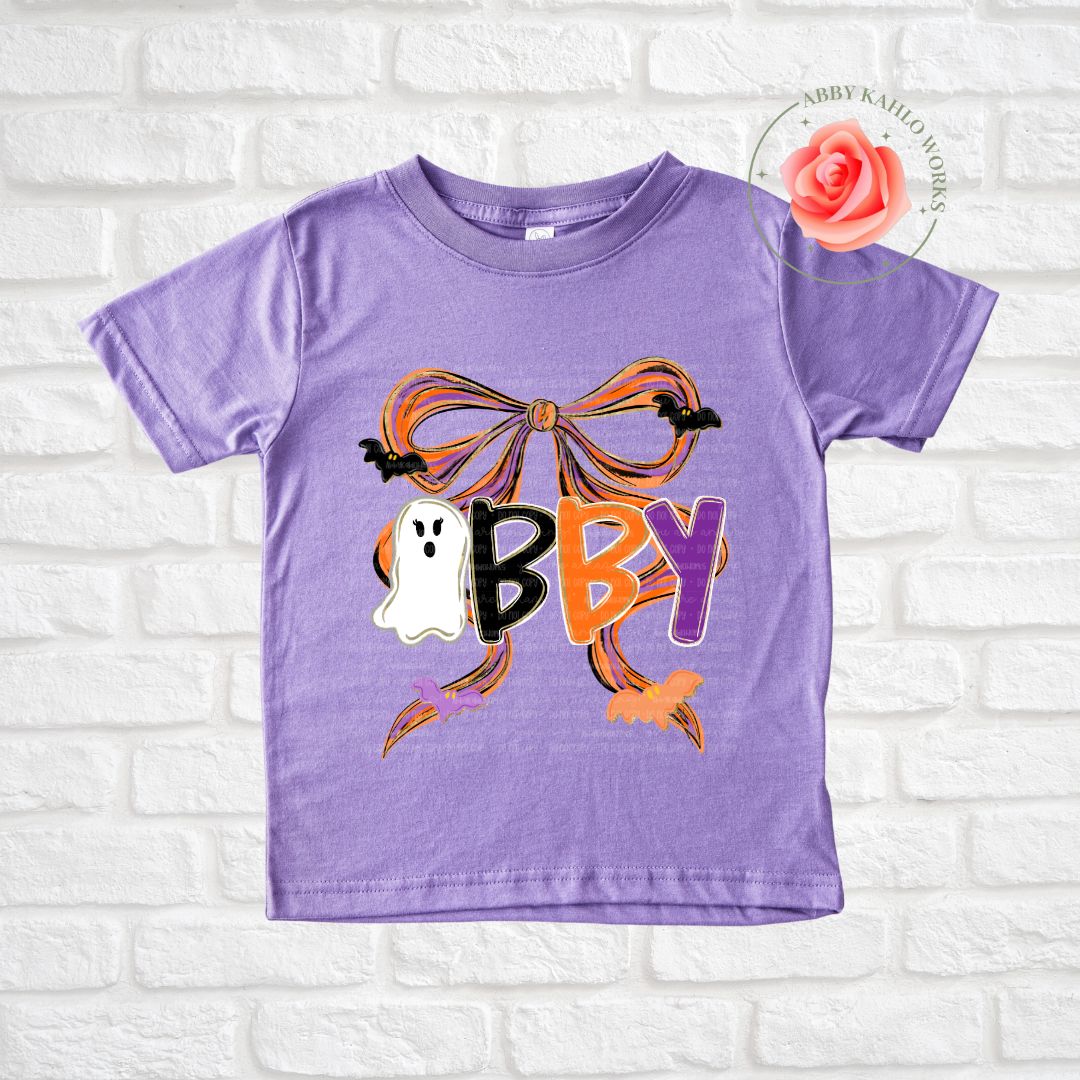 Kids Personalized Halloween Bow