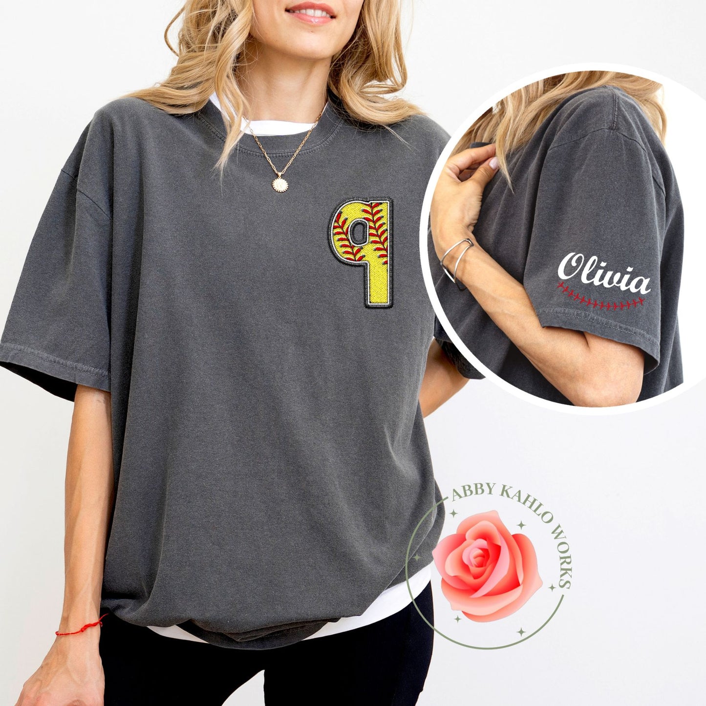 Personalized Softball Player