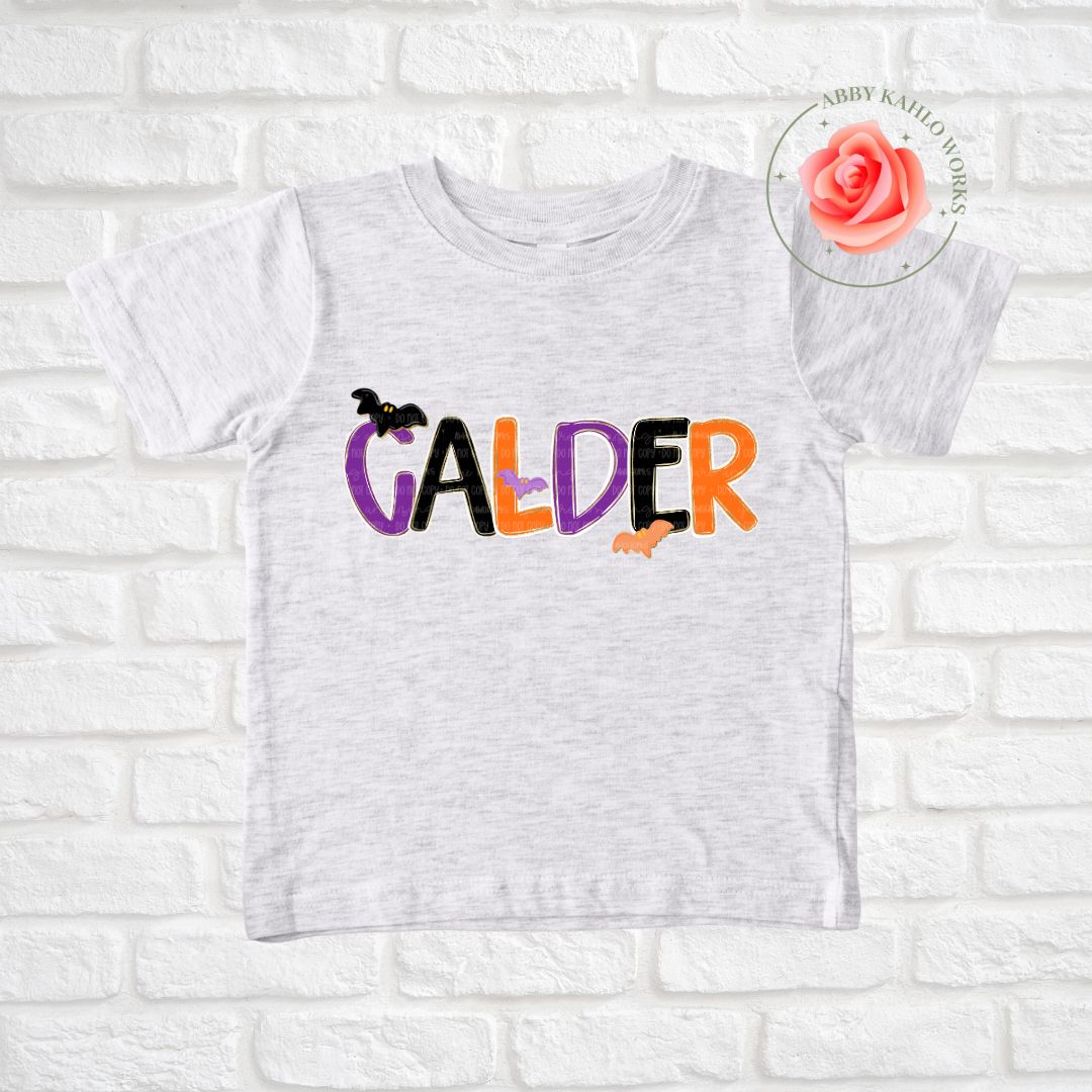 Kids Personalized Halloween Bow