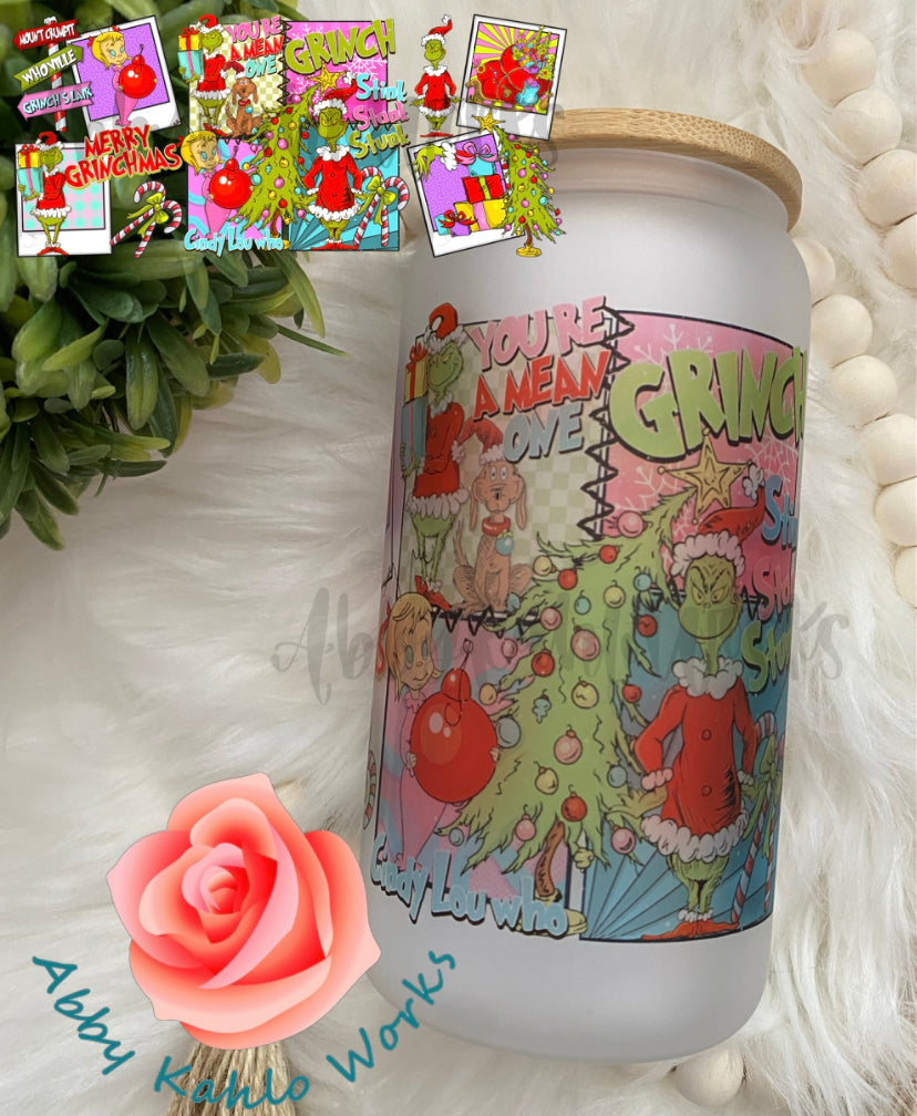 ✨RTS✨ Mr. Green Guy Glass Can