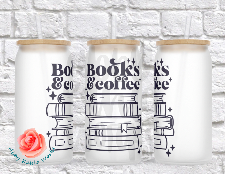 Books & Coffee Libbey Cup