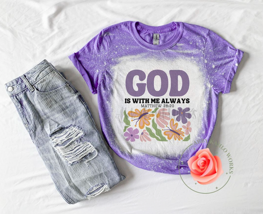 Bleached GOD Is With Me Always