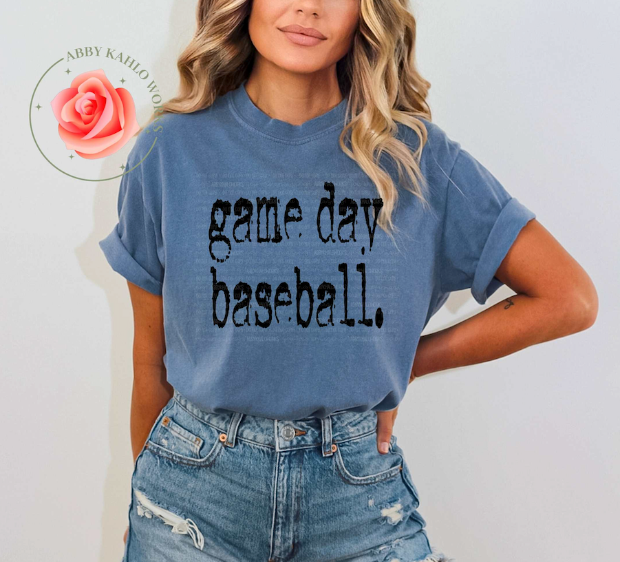 Game Day Baseball Shirt