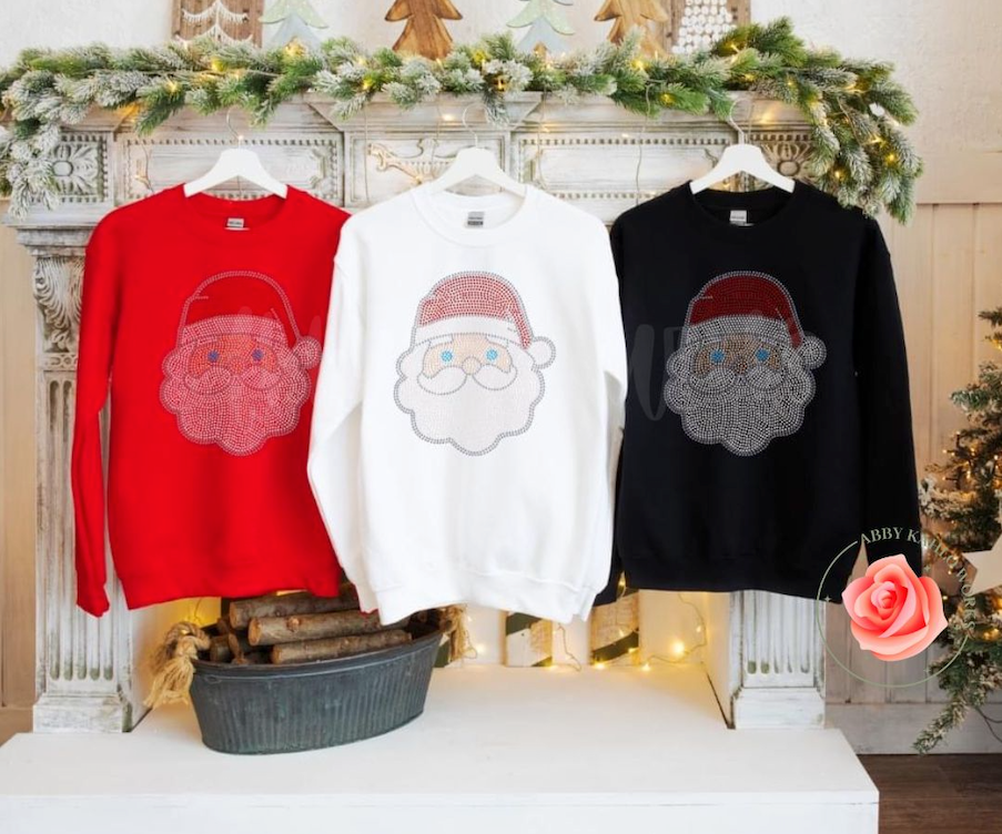 Santa Spangle Sweatshirt