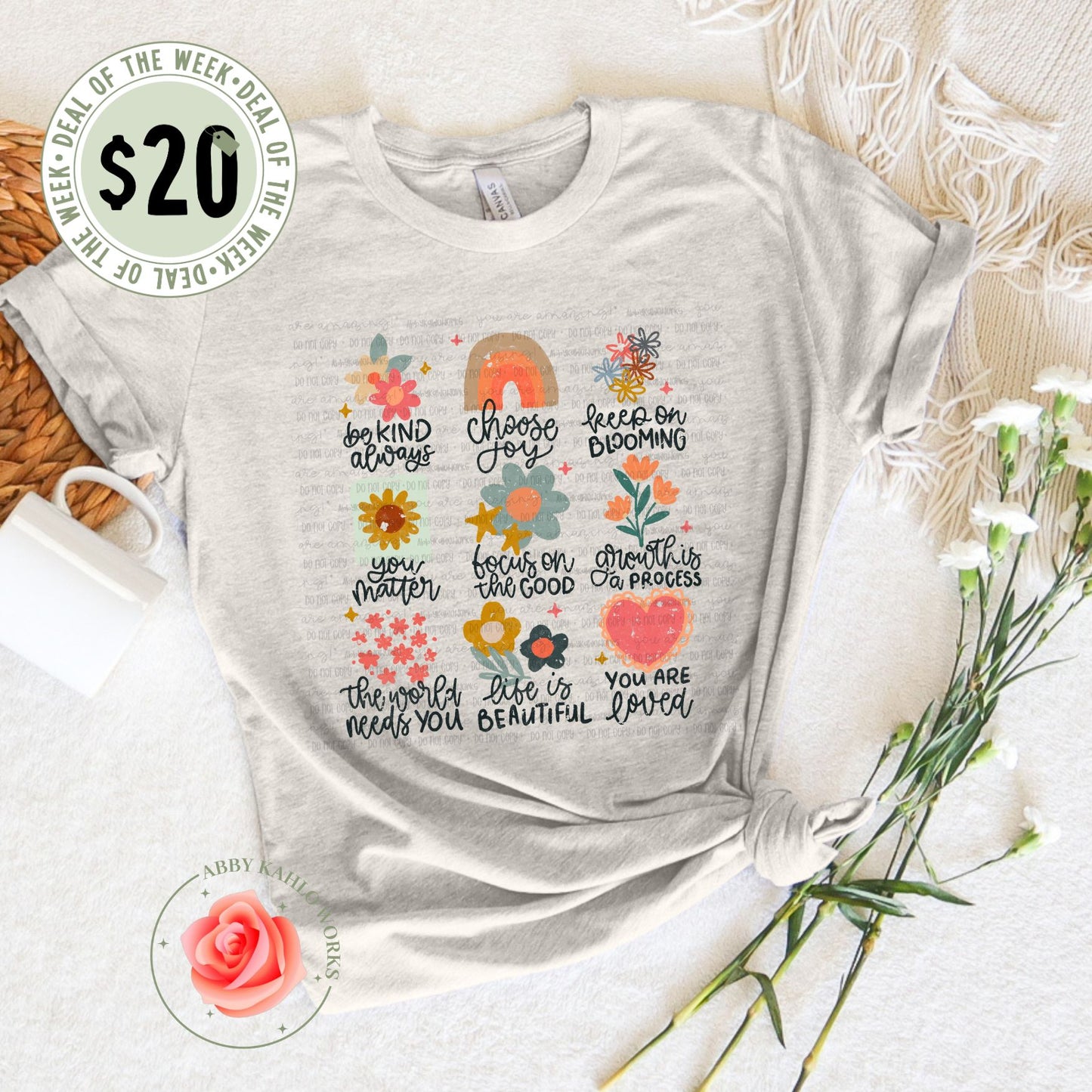 Floral Affirmations Shirt