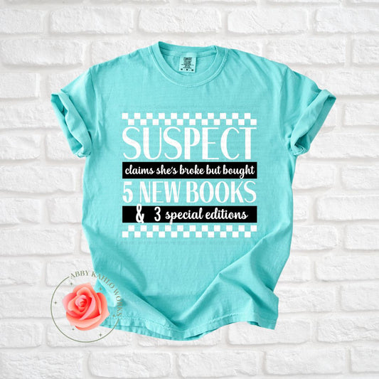Suspect Claims She's Broke