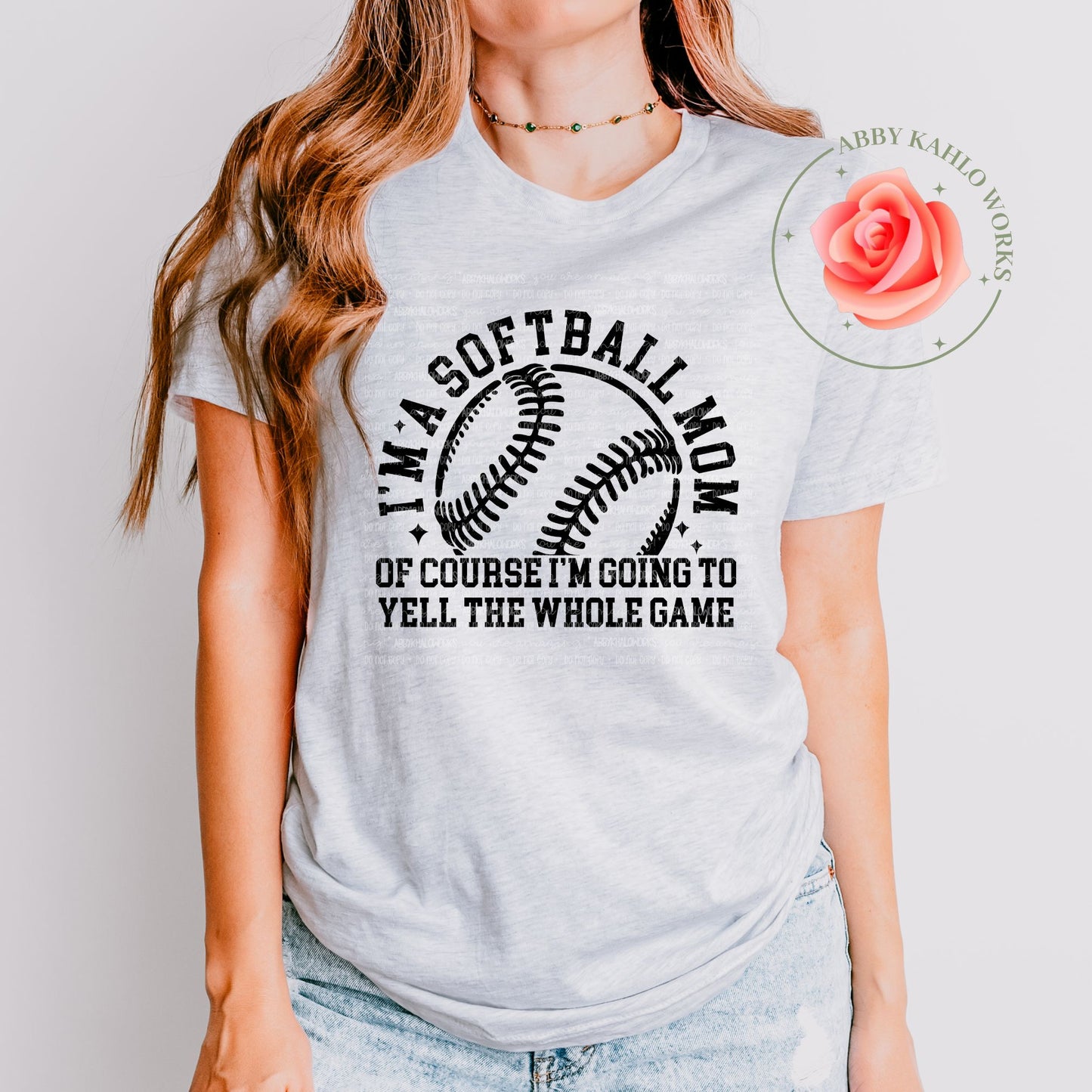 Im A Softball Mom Shirt