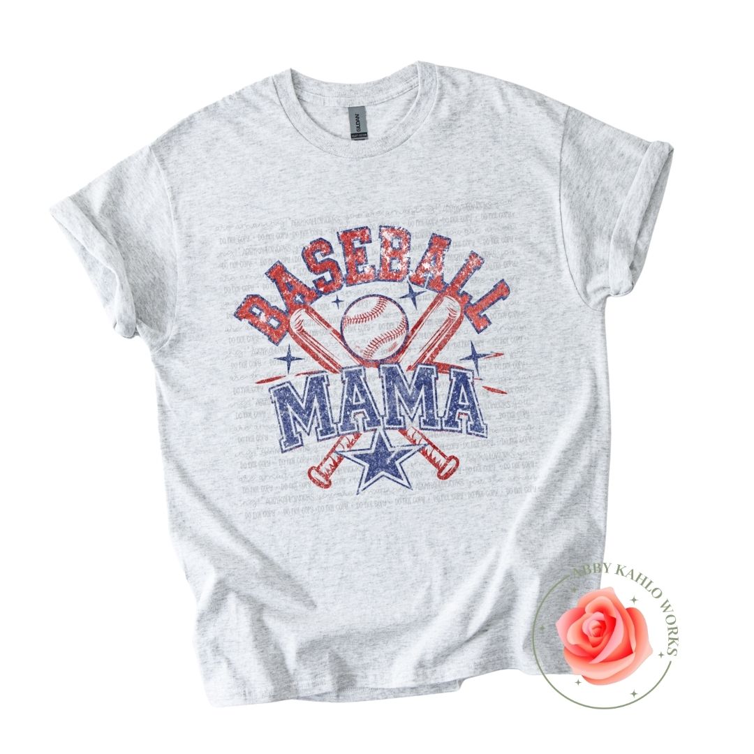 Retro Baseball Mama