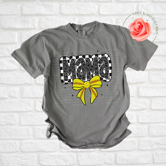 Softball Bow Shirt