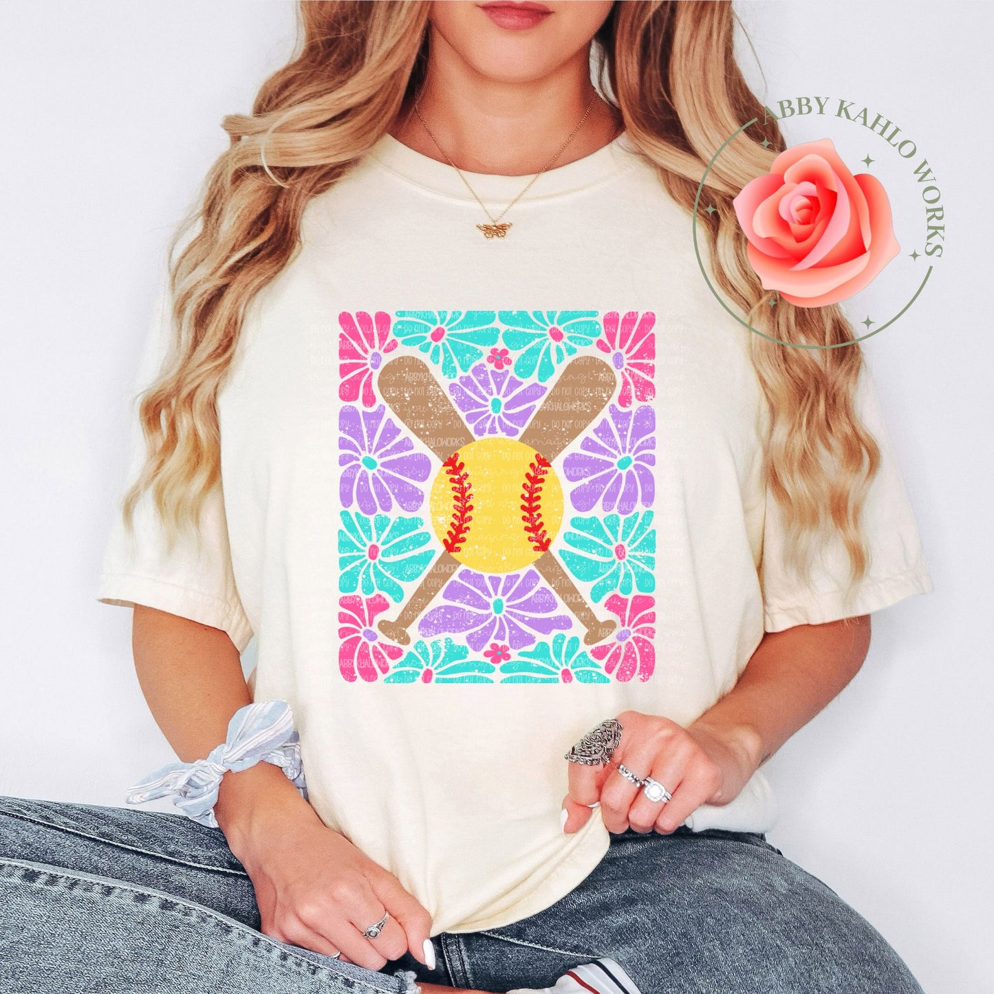 Boho Softball Shirt