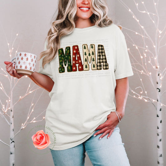 Mama Christmas Patch