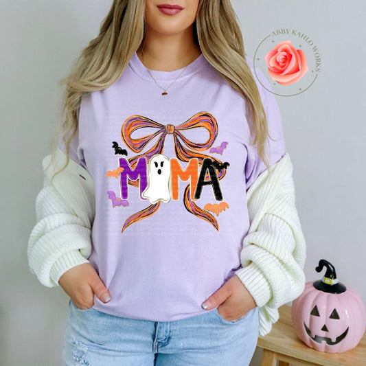 Mama Halloween Bow