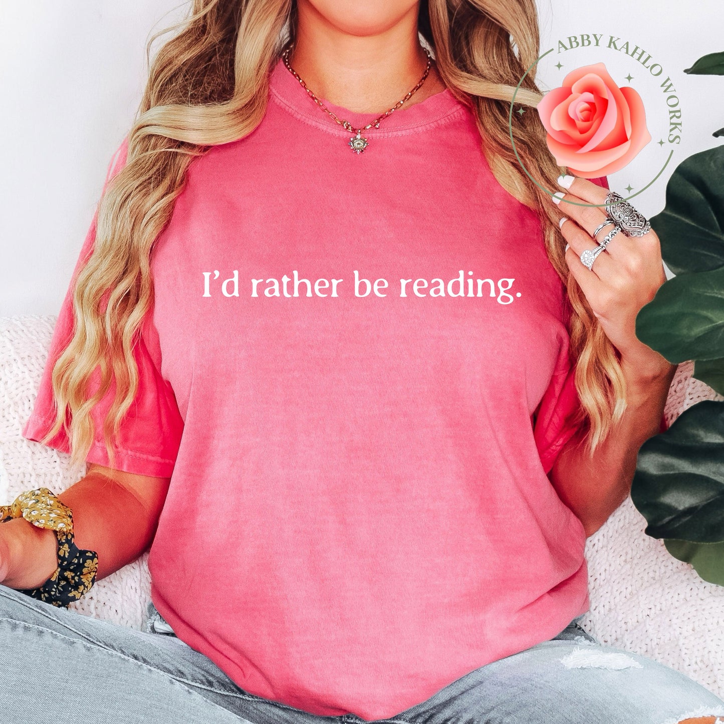 I'd Rather Be Reading Shirt