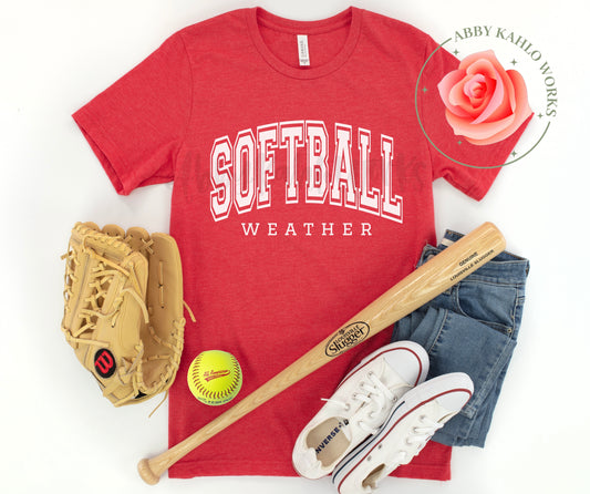 Softball Weather Shirt