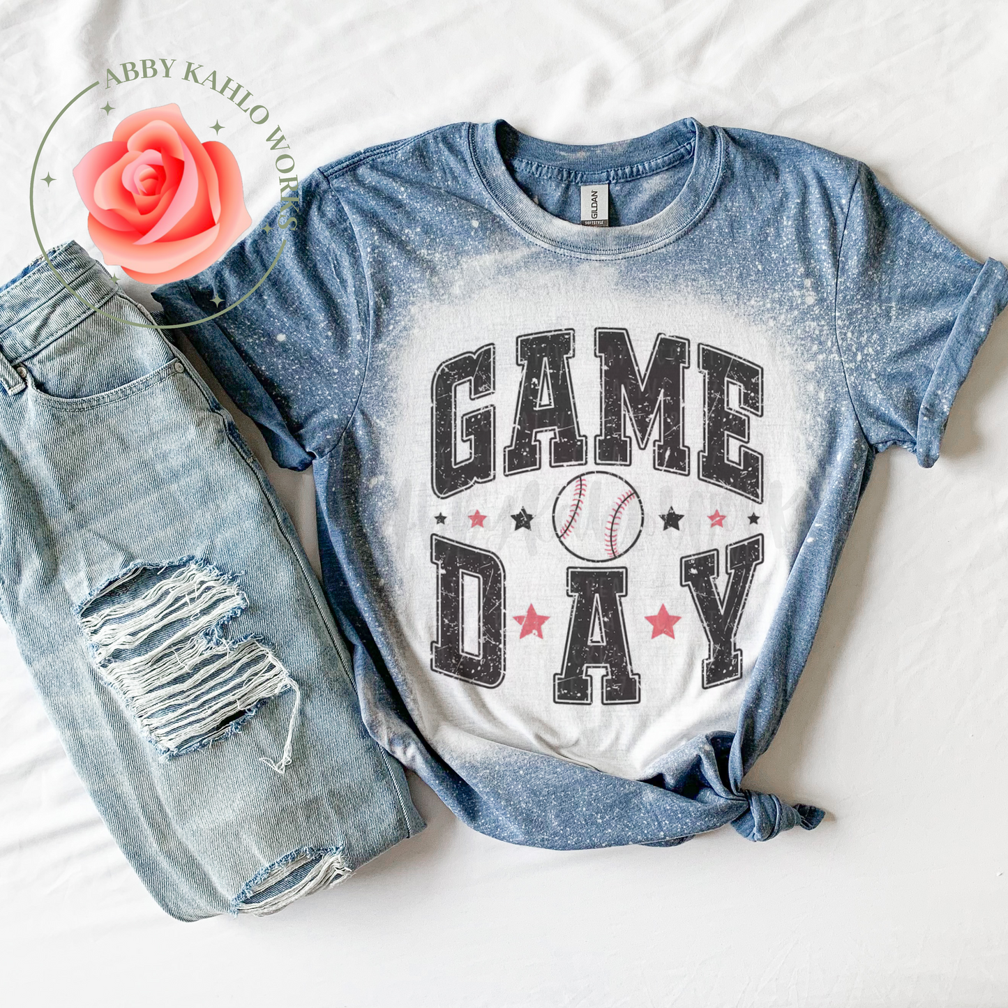 Game Day Bleached Shirt
