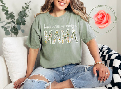 Happiness Is Being A Mama Shirt