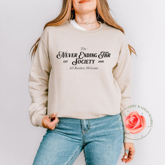 Never Ending TBR Sweatshirt