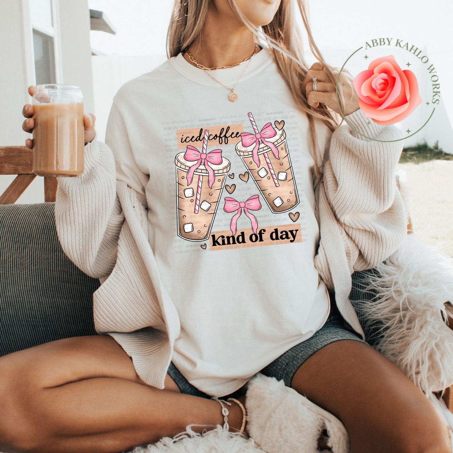 Iced Coffee Kinda Day Shirt