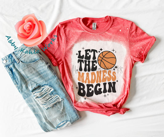 Basketball Madness Bleached Shirt