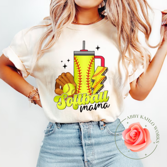 Softball Mama Tee