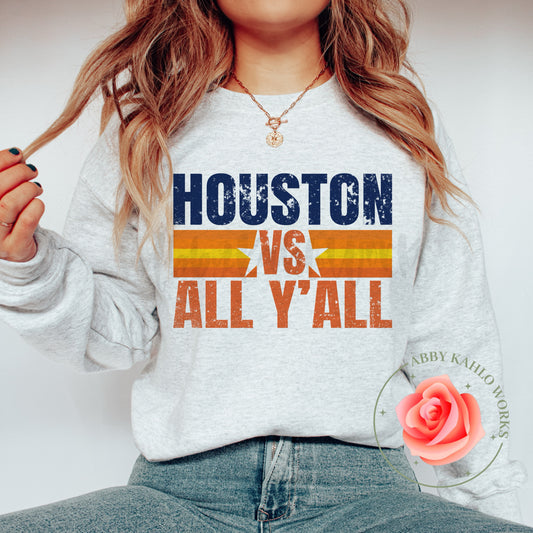 Houston VS All Y'all Sweater