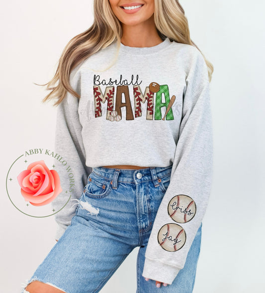 Baseball Mama Sweatshirt