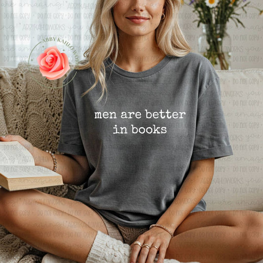 Men Are Better In Books