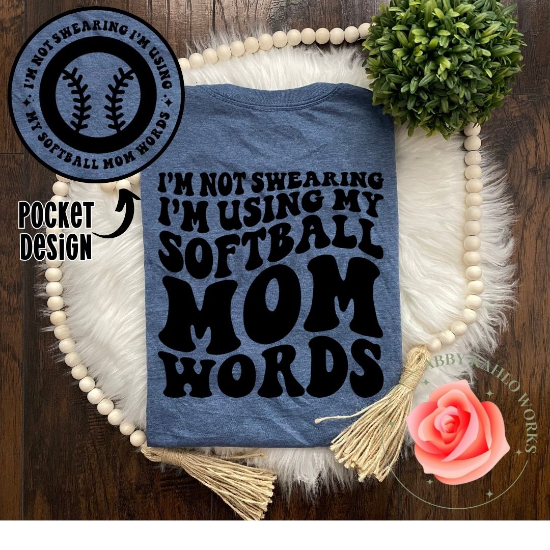 Softball Mom Voice Tee