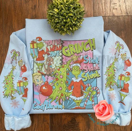 ✨RTS✨ Mr. Green Collage Sweatshirt