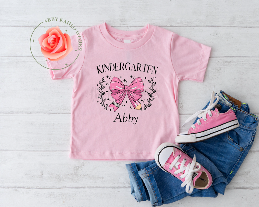 Kids Personalized Coquette Shirt