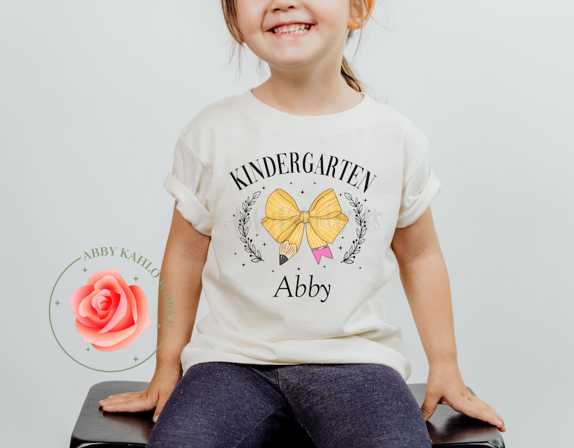 Kids Personalized Coquette Shirt