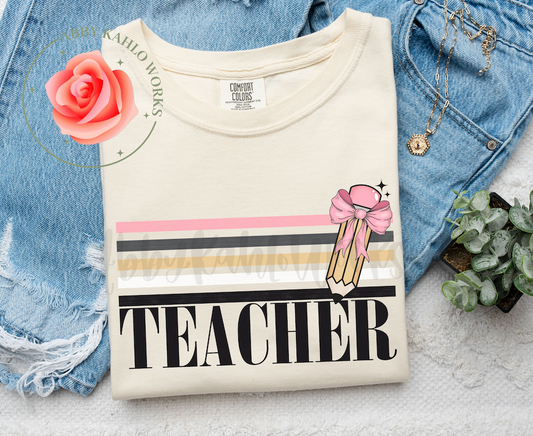 Retro Teacher Shirt