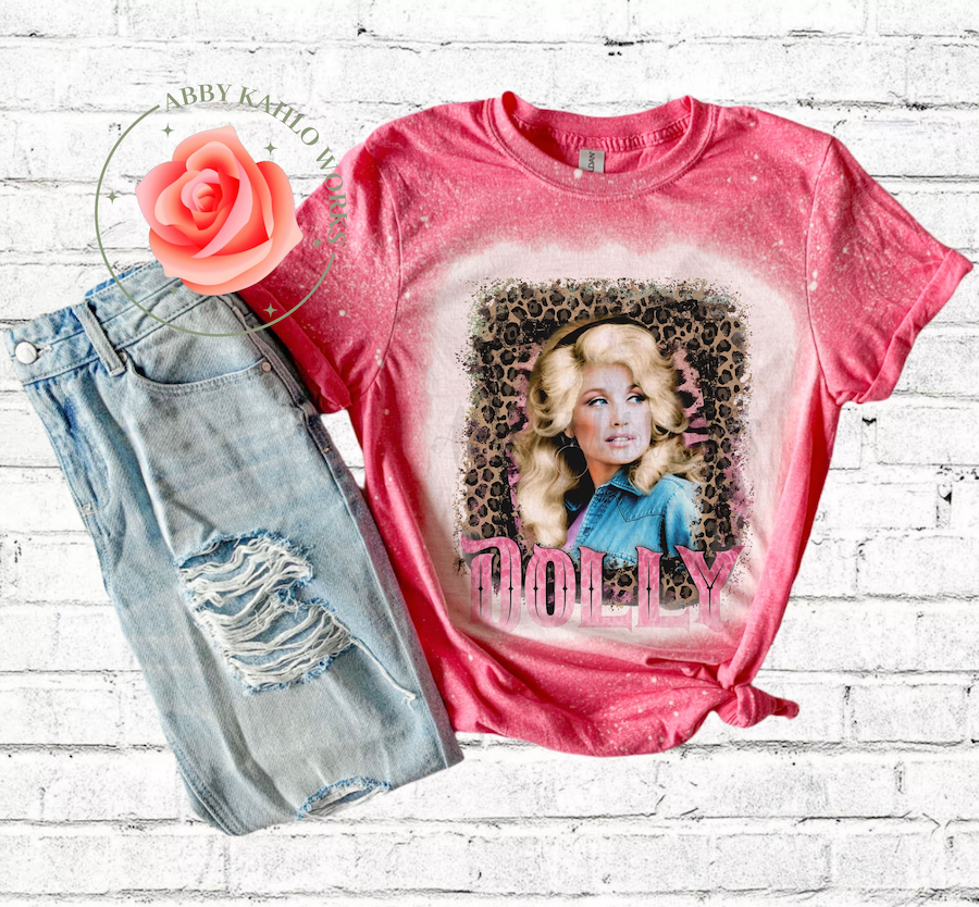 Pink Dolly Bleached Shirt