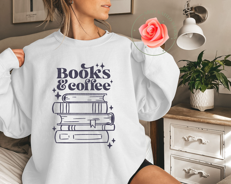 Books & Coffee Sweatshirt